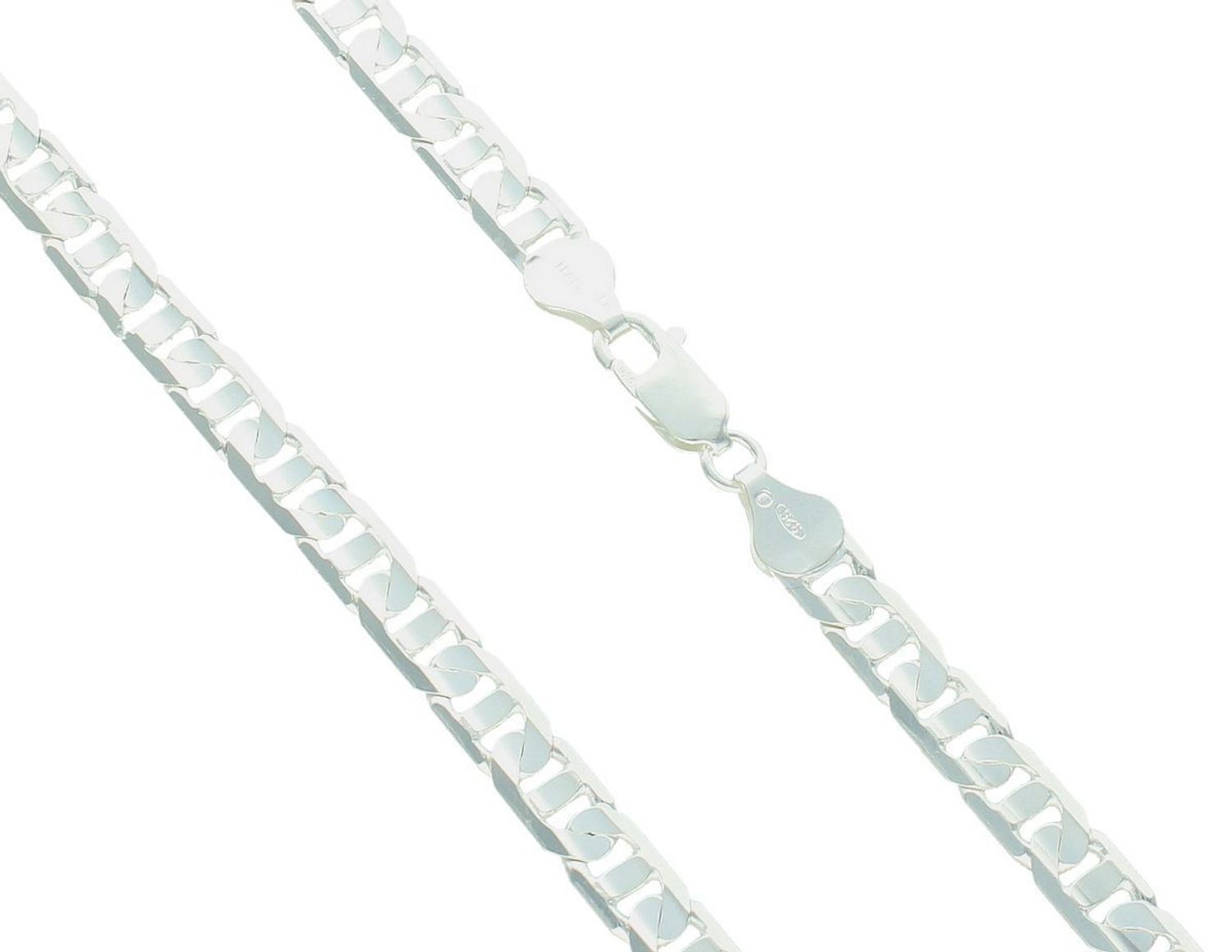 Łańcuszek męski ze srebra próby 925 o splocie gucci, model DIA-LAN-DALLAS-180-925. Szerokość 6,2 mm, długość 65 cm, zapięcie na karabińczyk. Masywny, elegancki i męski dodatek.1.jpg